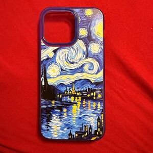 Starry Night Van Gogh iPhone 15 Pro Max Case